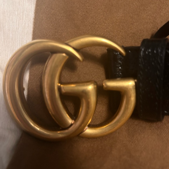 GG MARMONT WIDE BELT
Black with gold-toned hardware - Picture 5 of 6